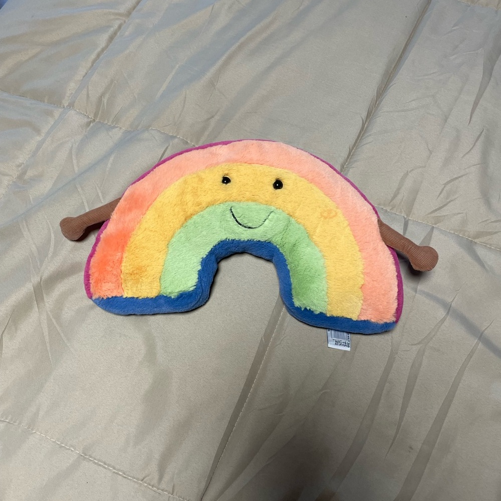 Jellycat rainbow plush